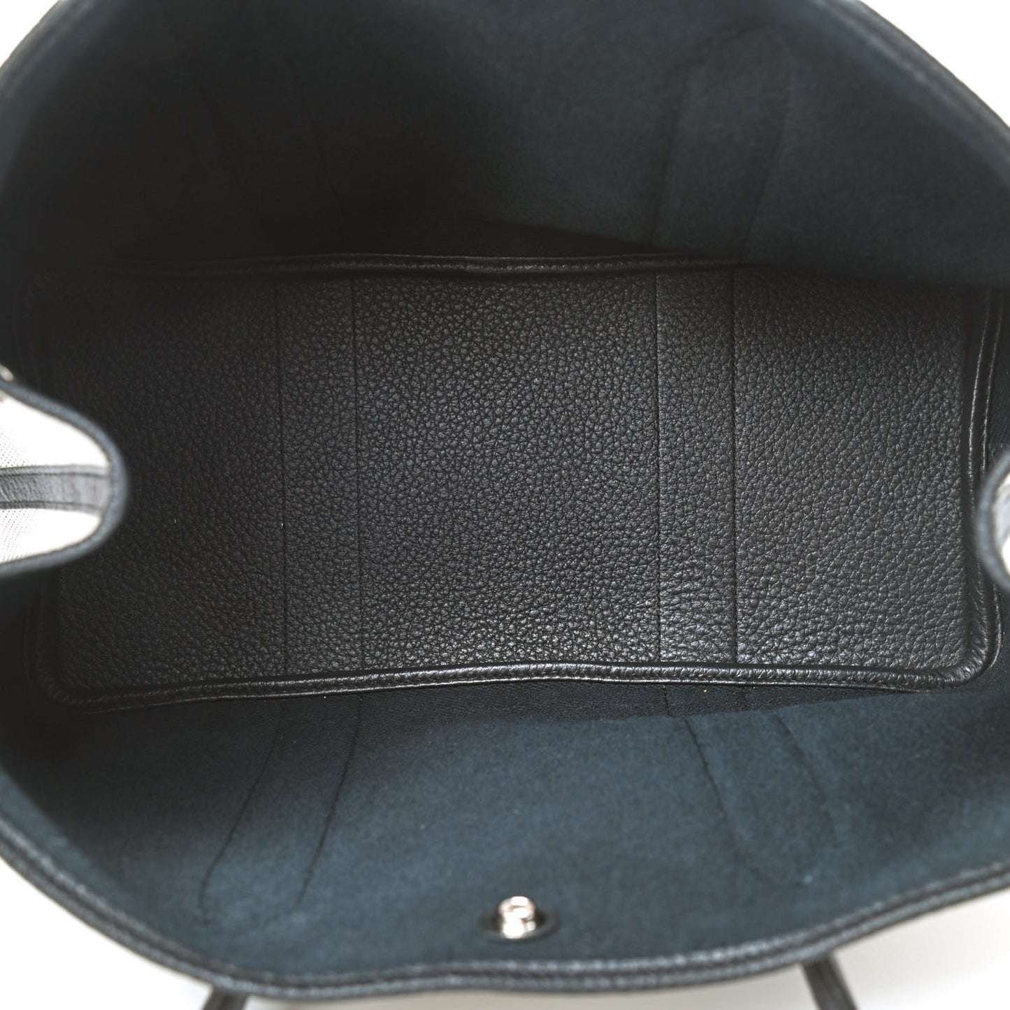 Twill H Negonda Garden Party 36 MM Tote Ecru Black