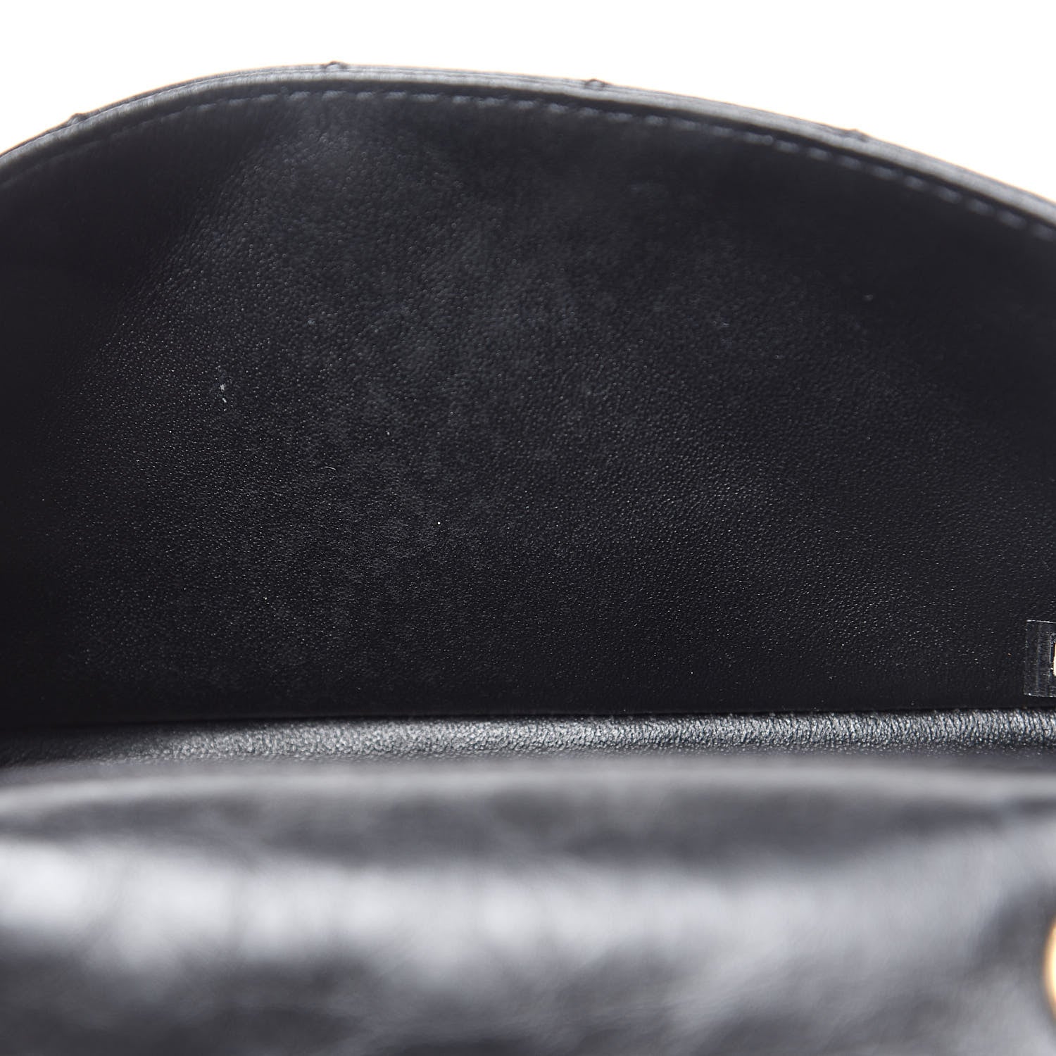 Chanel Aged Calfskin Quilted 2.55 Reissue Mini Flap Black 11 of 12