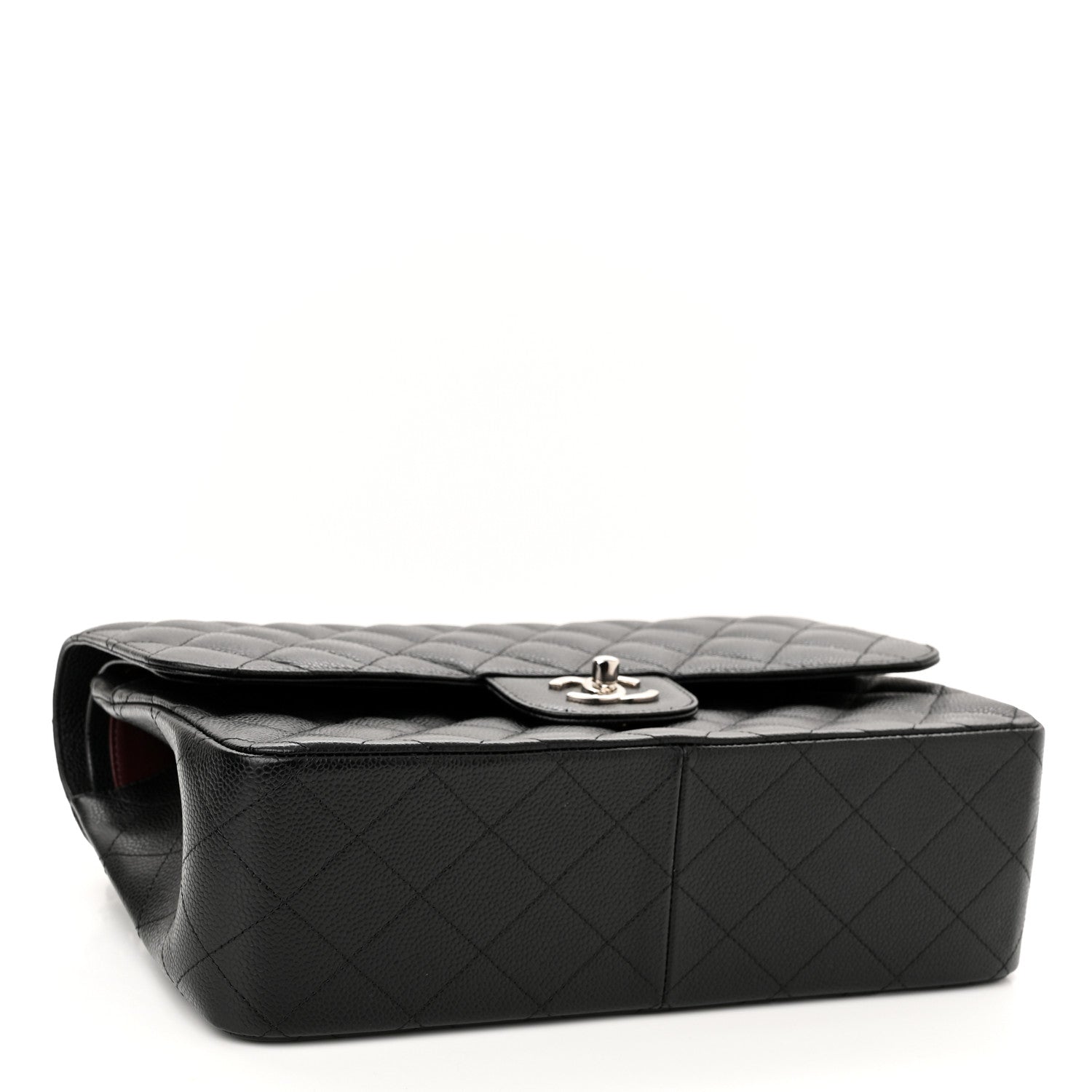 Chanel Caviar Quilted Jumbo Double Flap Black 4 of 12