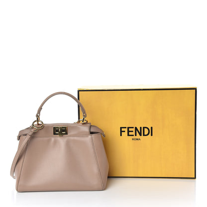 Fendi Nappa Mini Peekaboo Iconic Satchel Ratmusquet 17 of 17