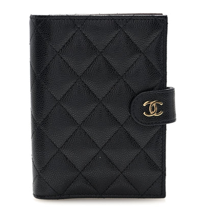 Chanel Caviar Quilted Passport Holder Black 1 of 7
