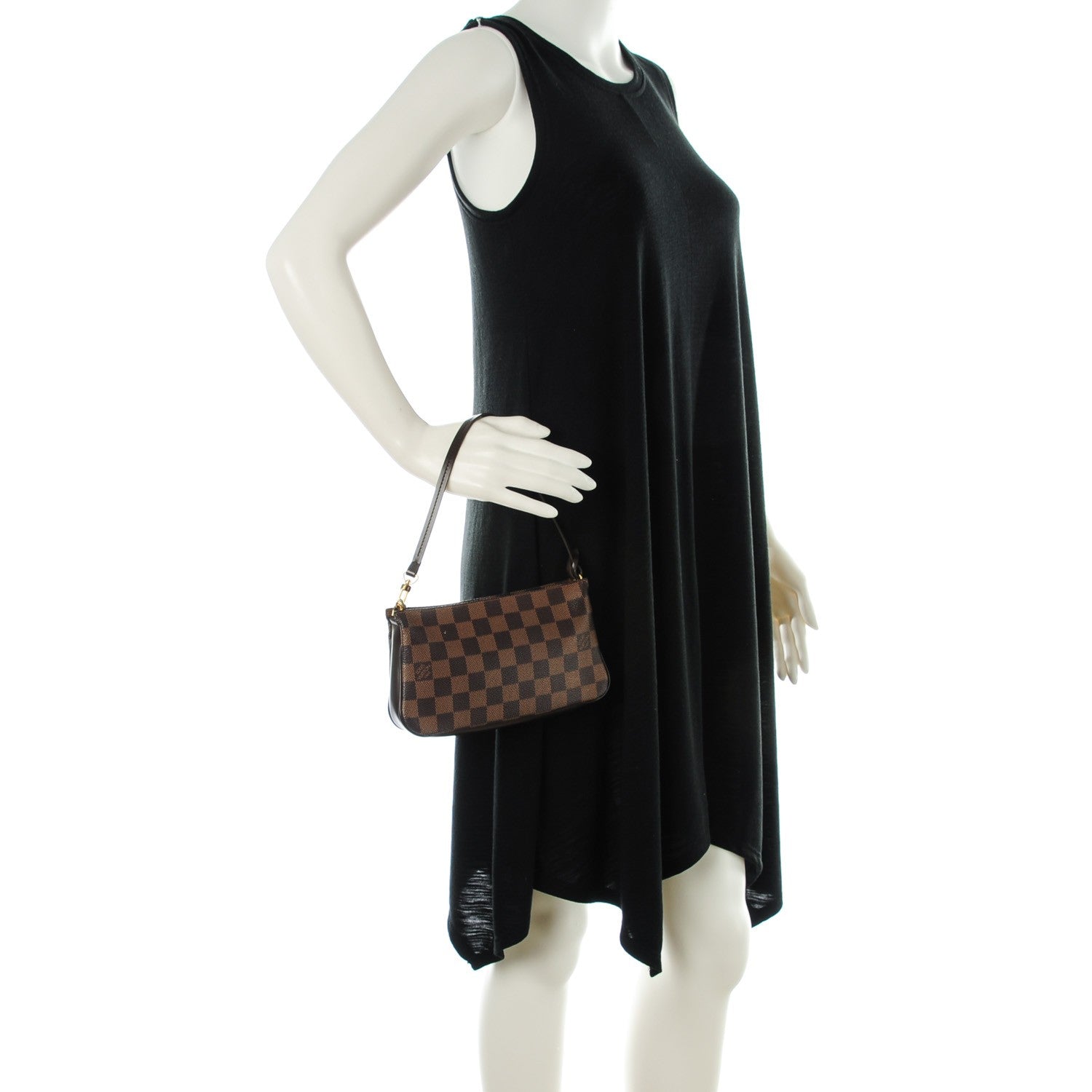 Louis Vuitton Damier Ebene Navona Pochette Accessories 2 of 7