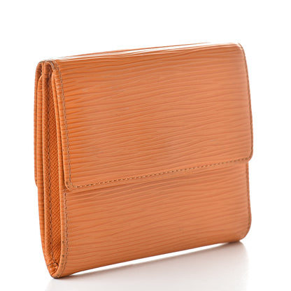 Louis Vuitton Epi Elise Wallet Mandarin 3 of 13