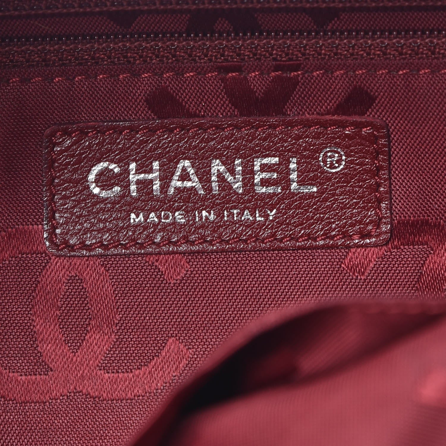 Chanel Calfskin CC Bowler Red 6 of 11