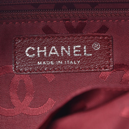 Chanel Calfskin CC Bowler Red 6 of 11