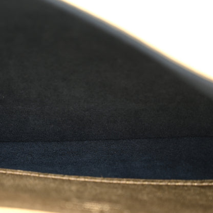 Louis Vuitton Metallic Lambskin Embossed Monogram Pochette Coussin Gold 5 of 11