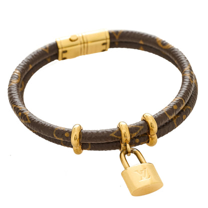 Louis Vuitton Monogram Keep It Twice Bracelet 17 1 of 4