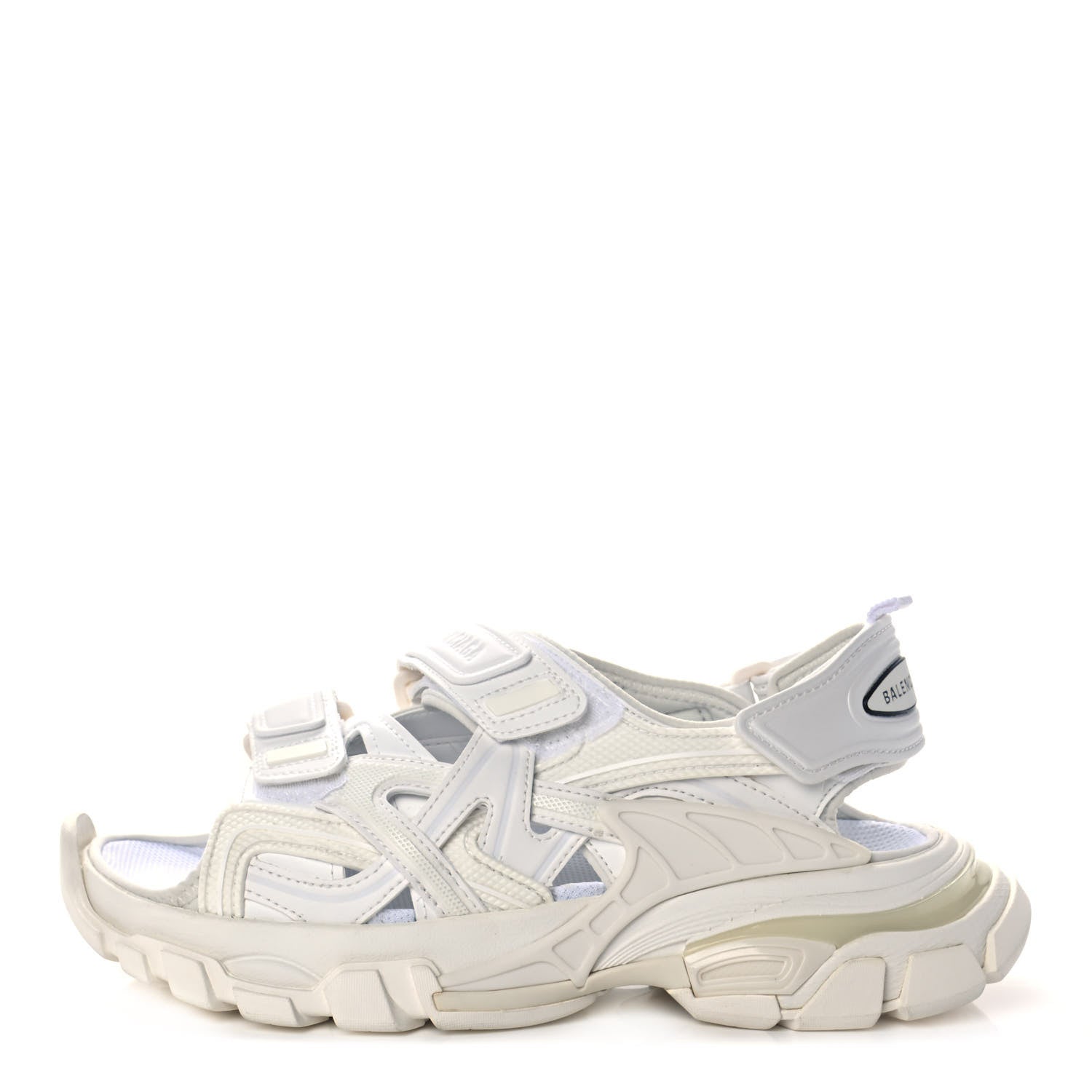 Balenciaga Neoprene Rubber Womens Track Sandals 37 White 1 of 12