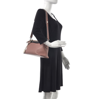 Fendi Vitello Dolce 4 Color Medium By The Way Boston Bag English Rose Latte Multicolor 2 of 7