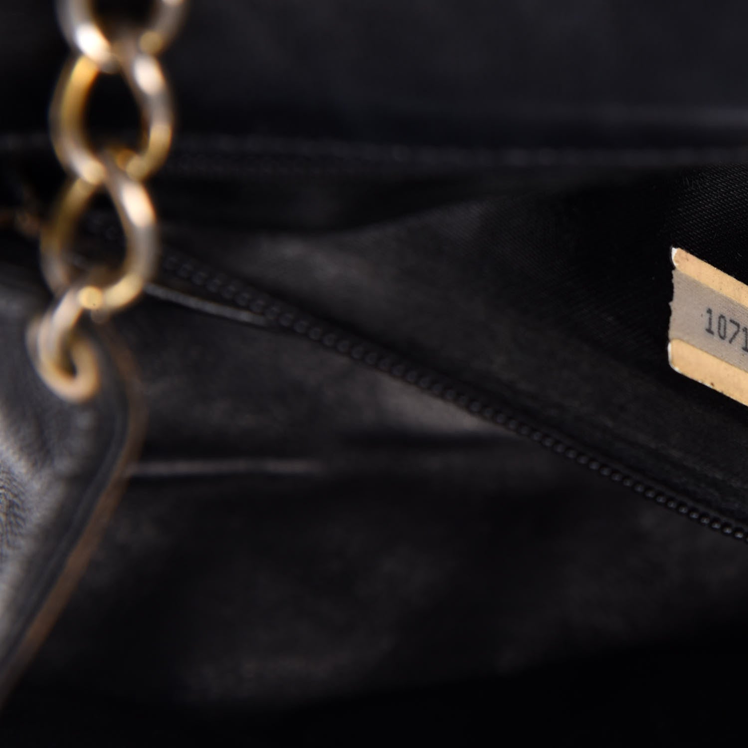 Chanel Lambskin Quilted Tassel Shoulder Flap Bag Black 10 of 14