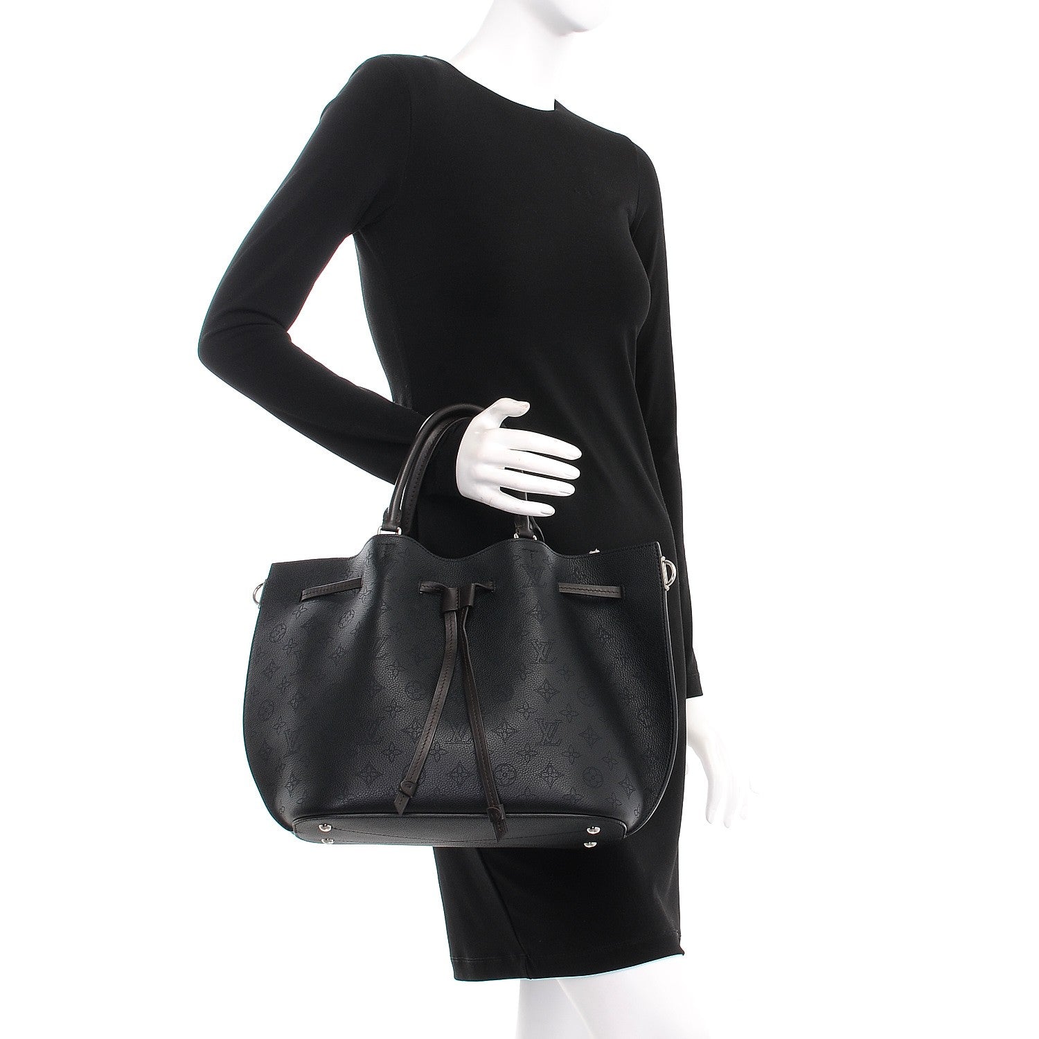 Louis Vuitton Mahina Girolata Black 3 of 9