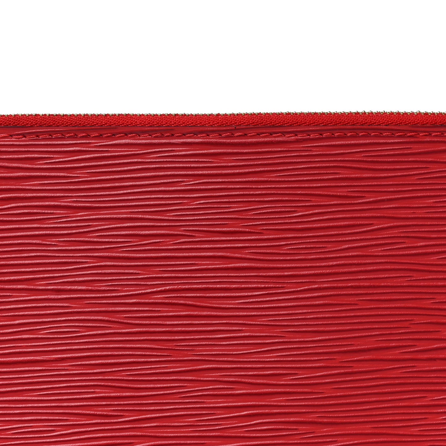 Epi Pochette Accessories 24 Castillan Red