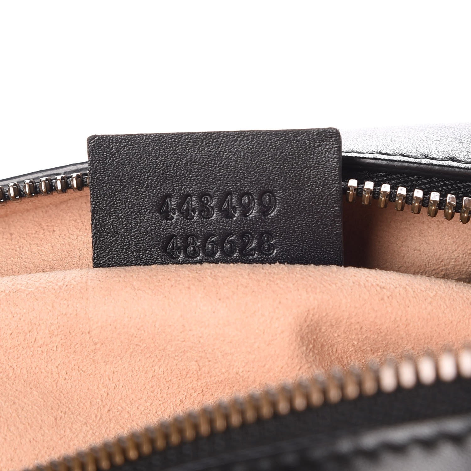 Gucci Calfskin Matelasse Medium GG Marmont Chain Shoulder Bag Black 8 of 8
