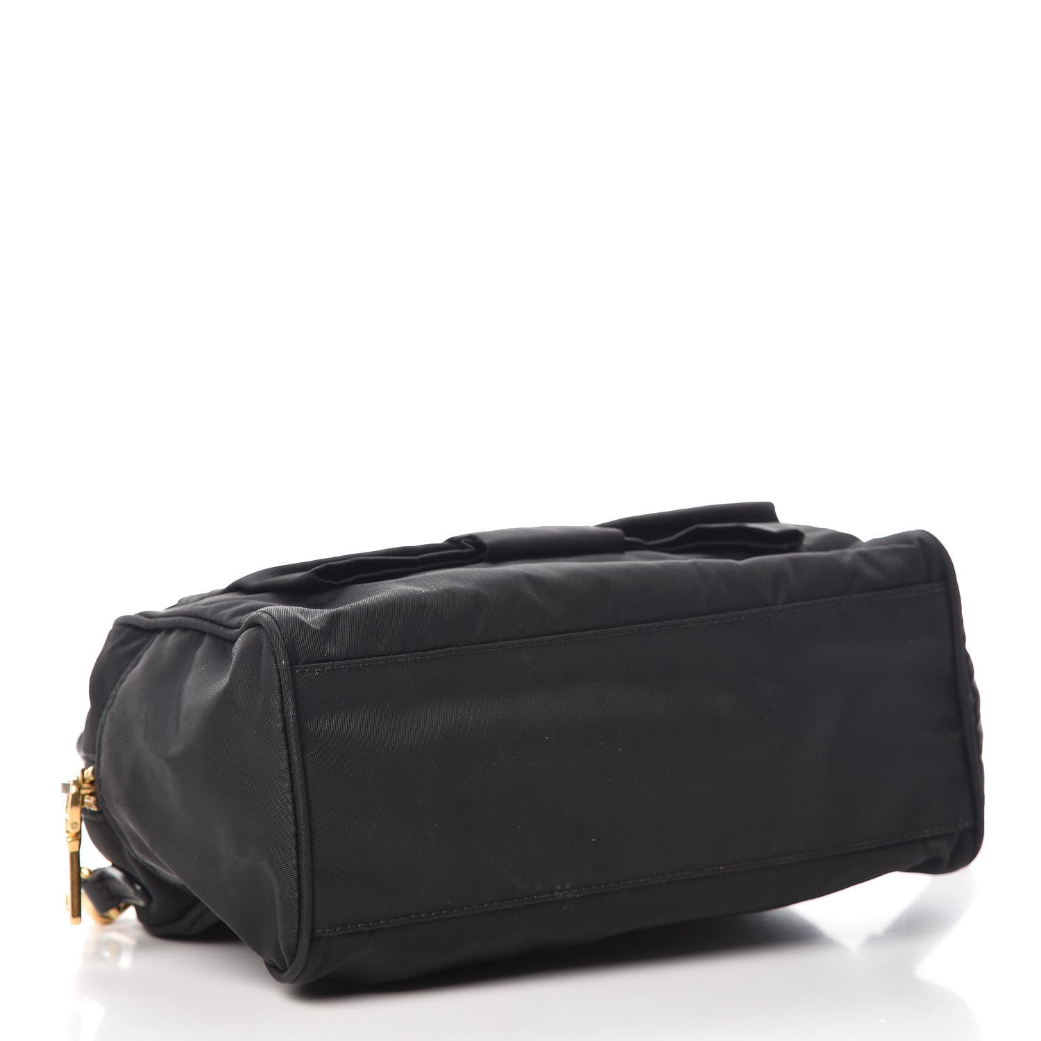 Prada Nylon Fiocco Mini Bowler Black 4 of 15