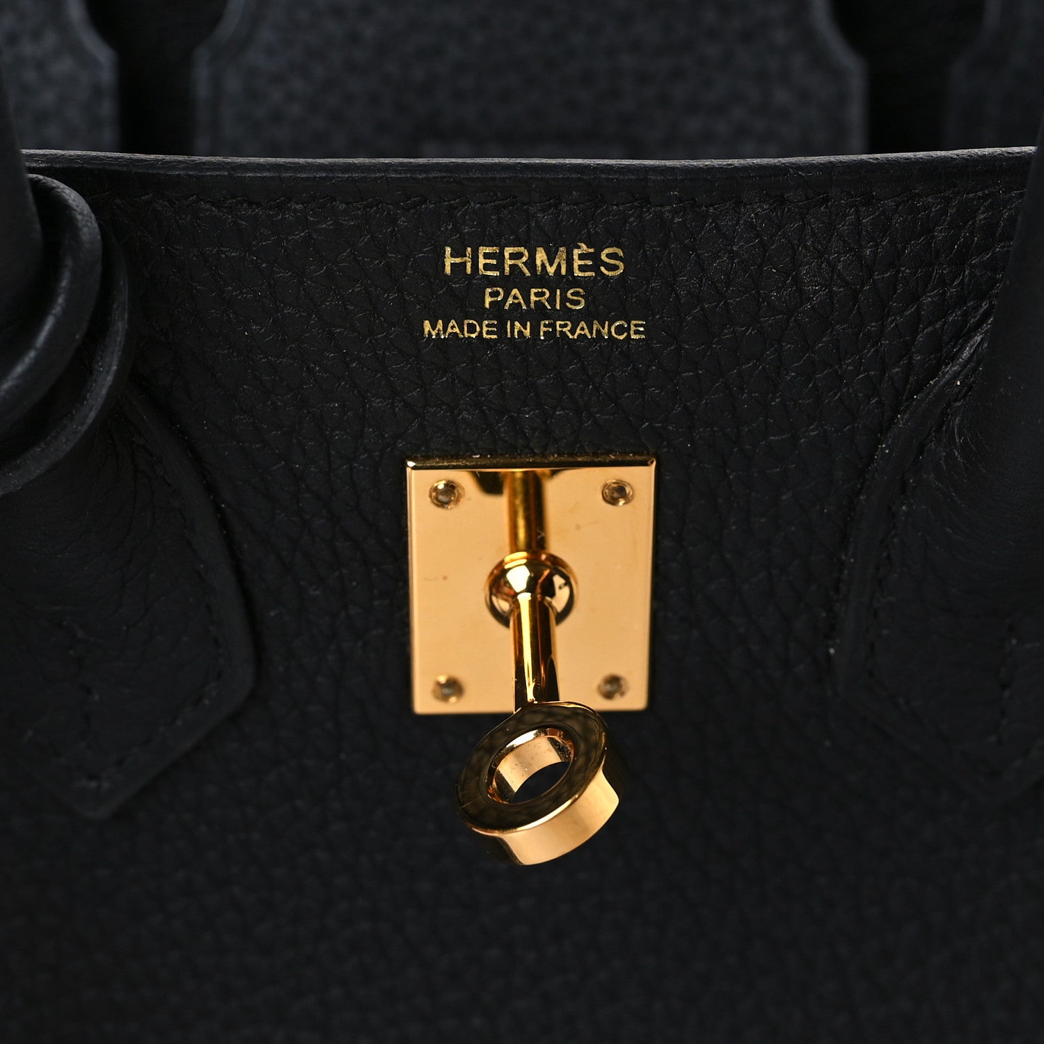 Hermes Togo Birkin 25 Black 6 of 10