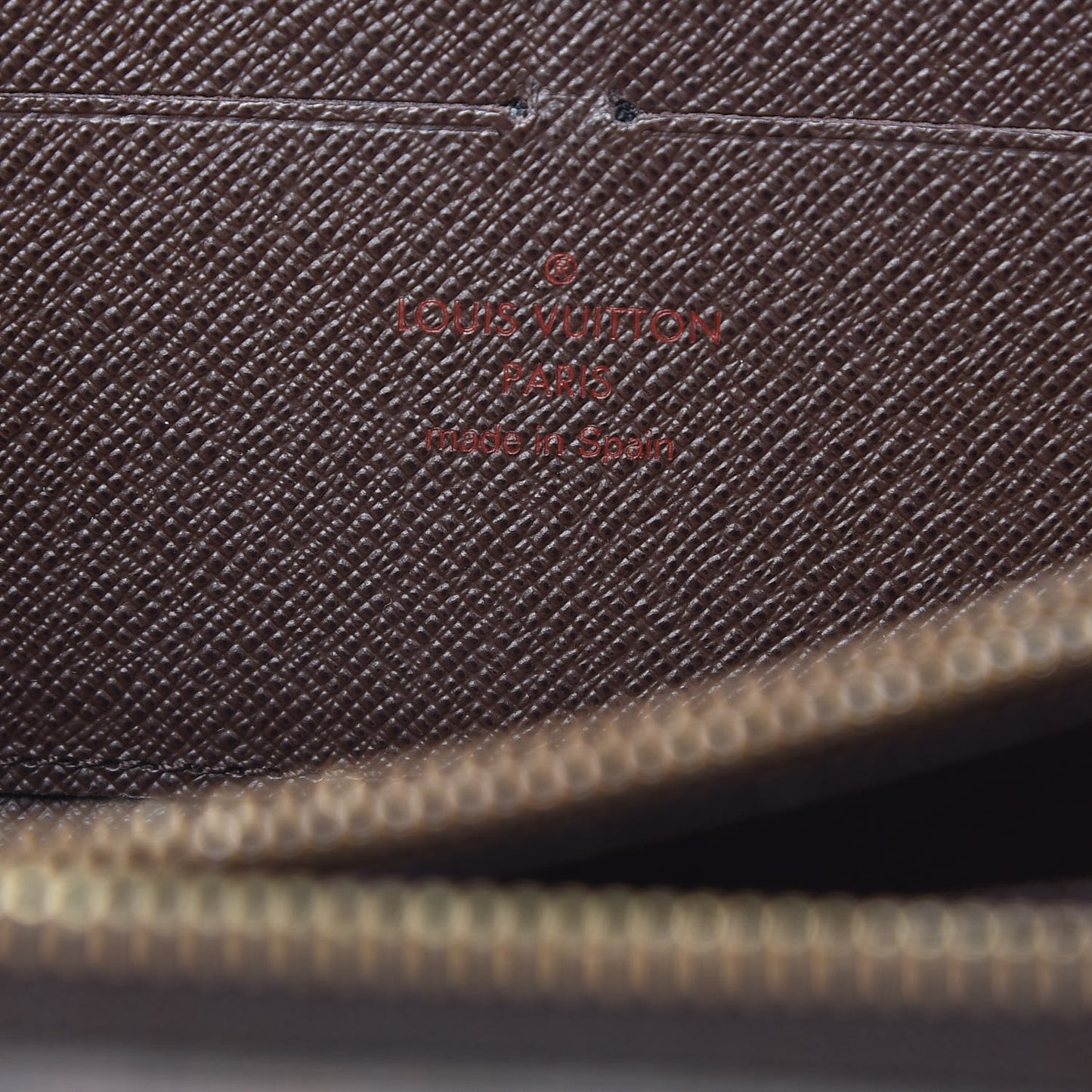 Damier Ebene Zippy Wallet