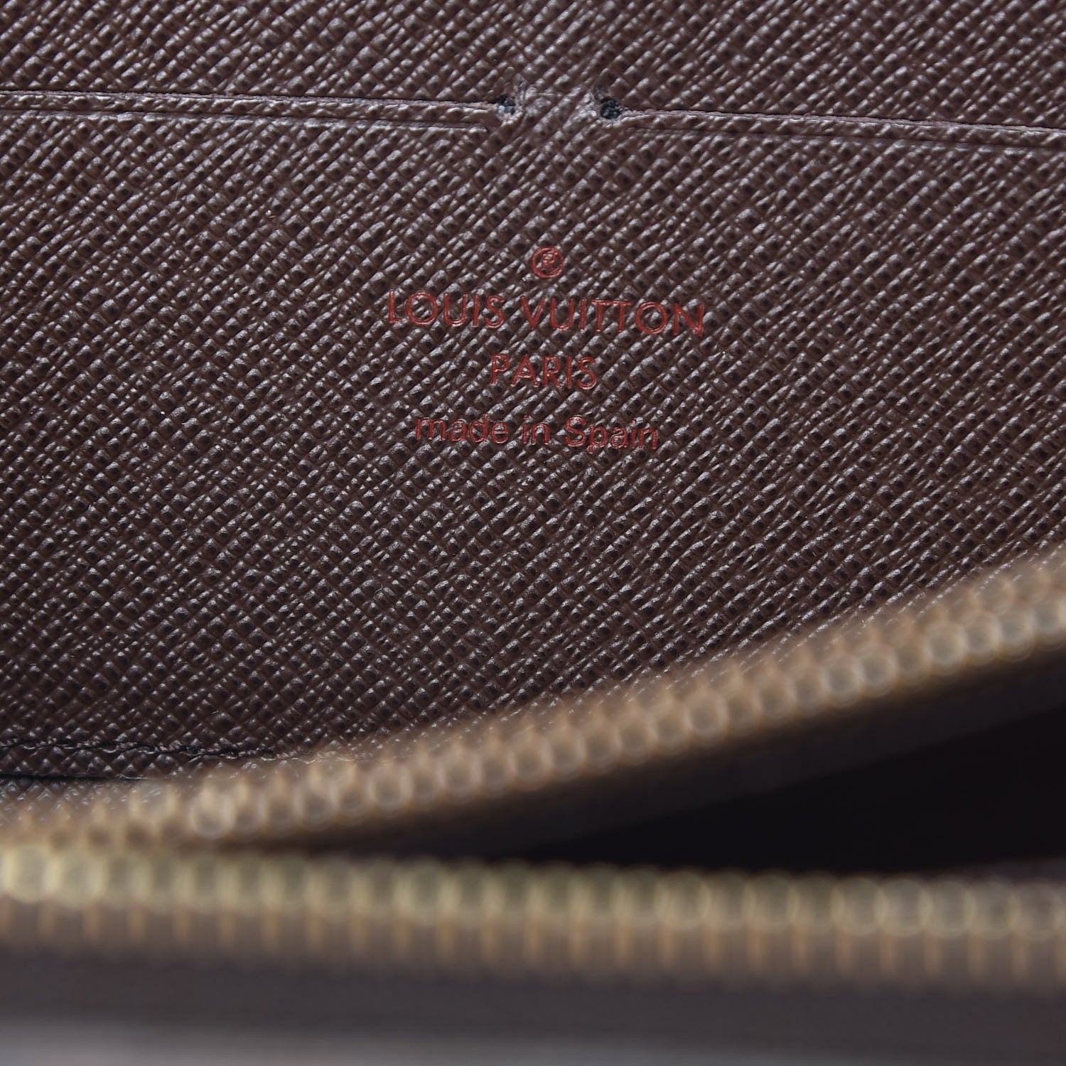 Louis Vuitton Damier Ebene Zippy Wallet 6 of 11