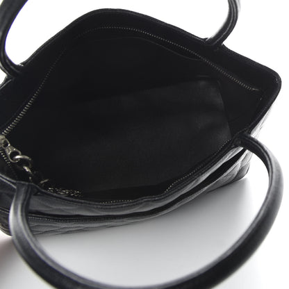 Chanel Caviar Quilted Medallion Tote Black 5 of 11