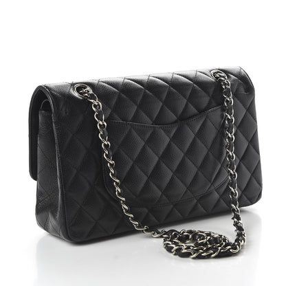 Chanel Caviar Quilted Medium Double Flap Black 3 of 11