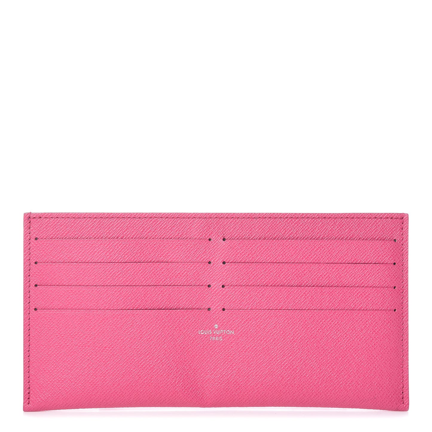 Calfskin Felicie Card Holder Insert Pink