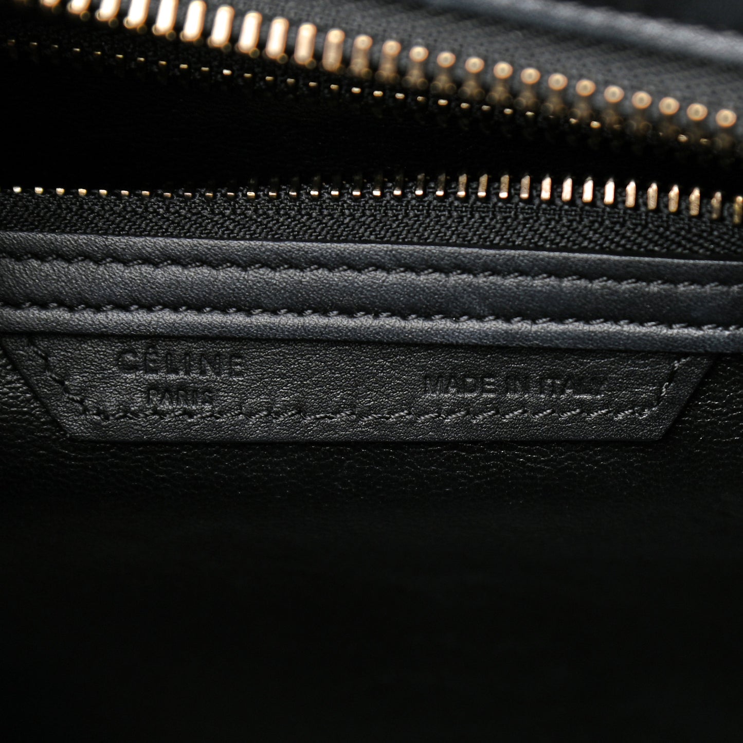 Smooth Calfskin Micro Luggage Black