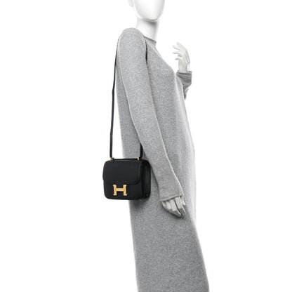 Hermes Epsom Constance 18 Black 2 of 11