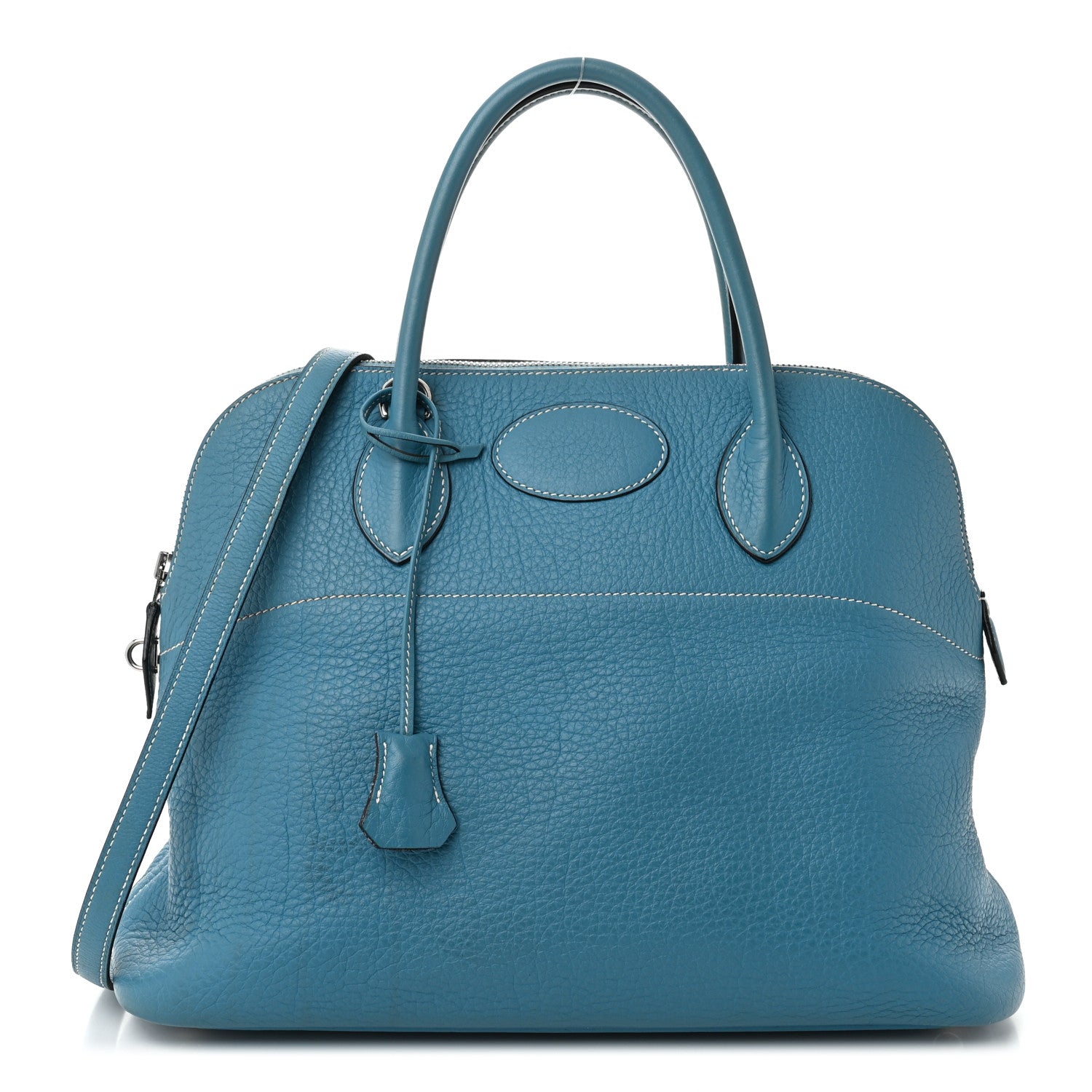 Hermes Taurillon Clemence Bolide 31 Blue Jean 1 of 10