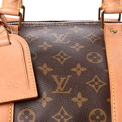 Louis Vuitton Monogram Keepall Bandouliere 55 17 of 20