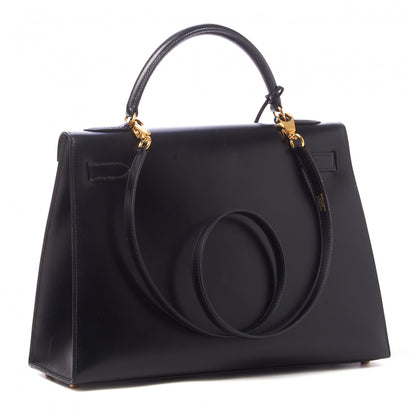 Hermes Box Kelly Sellier 32 Black 2 of 31