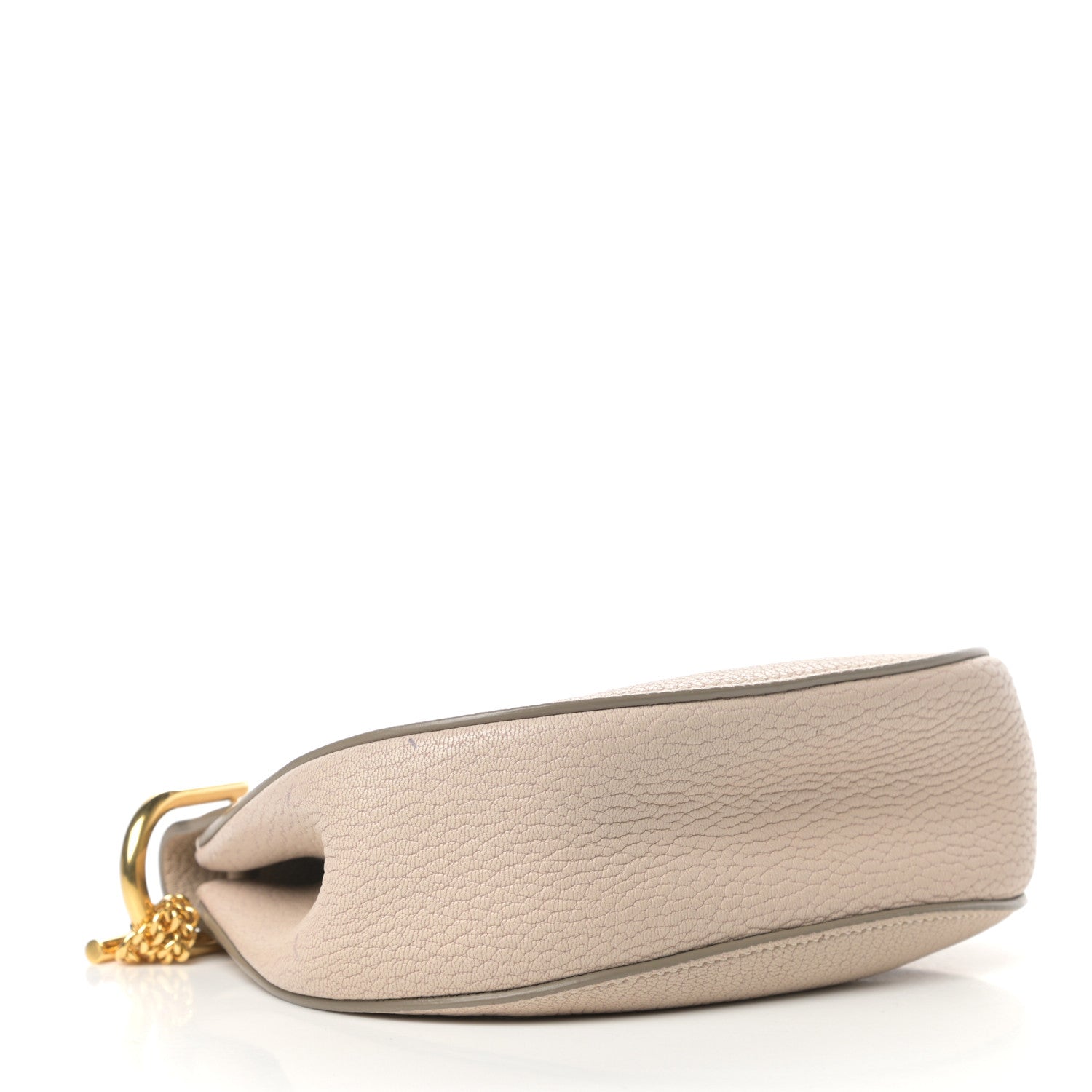 Chloe Grained Lambskin Mini Drew Shoulder Bag Biscotti Beige 4 of 10