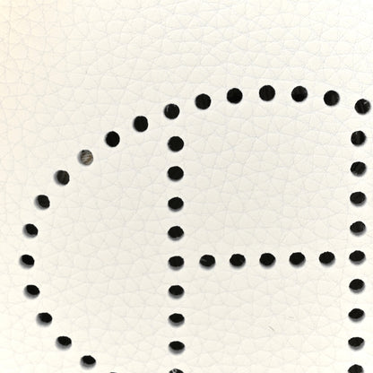 Hermes Taurillon Clemence Amazone Evelyne TPM New White 8 of 11