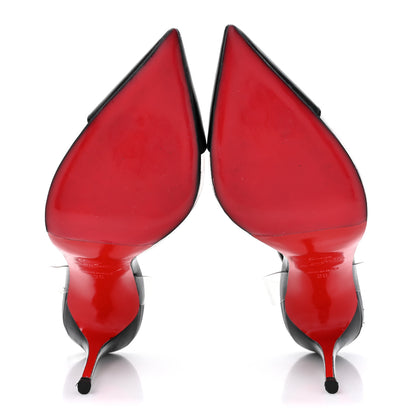 Christian Louboutin Kid PVC Nosy Spikes 100 Pumps 36 Black 5 of 12