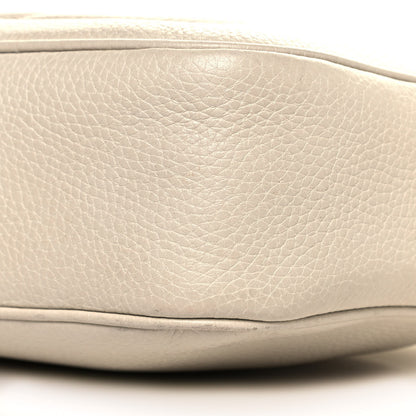 Gucci Pebbled Calfskin Small Soho Disco Bag Off White 10 of 14