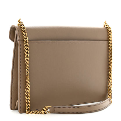 Saint Laurent Lambskin Quilted Monogram Gaby Chain Bag Taupe 3 of 11