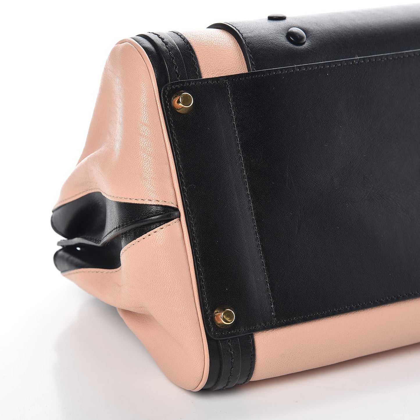 Calfskin Mini Alice Satchel Anemone Pink Black