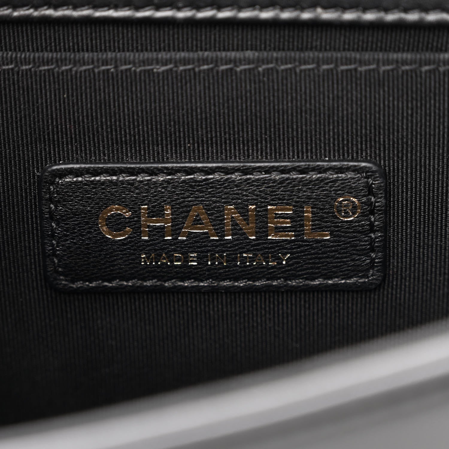 Chanel Velvet Chevron Quilted Small Boy Flap Black 6 of 10