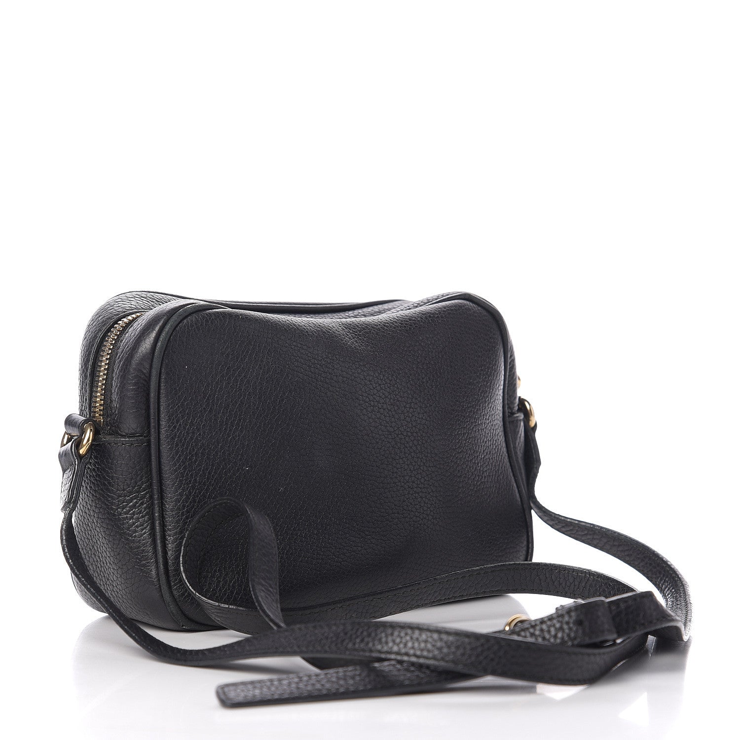 Gucci Pebbled Calfskin Small Soho Disco Bag Black 2 of 13