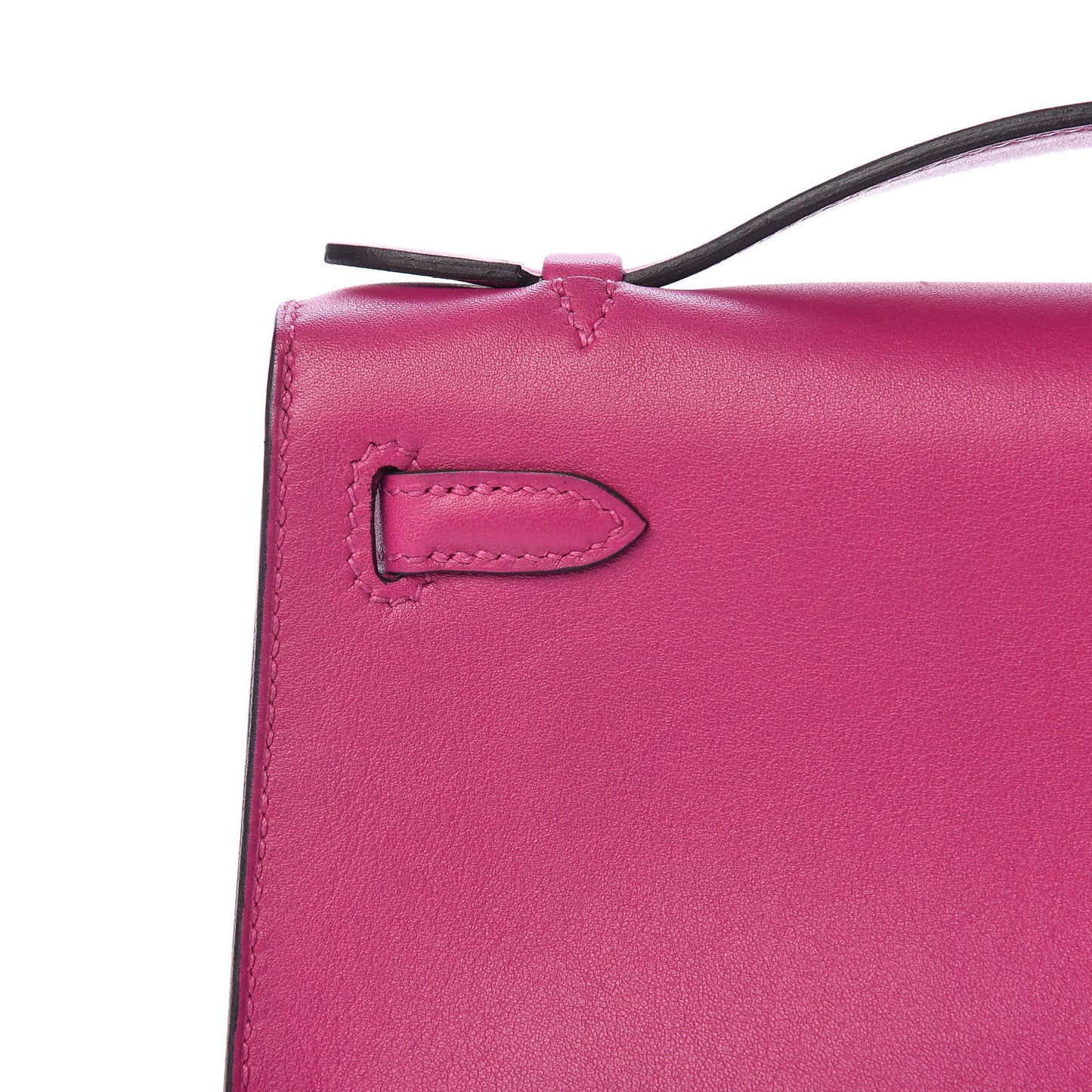 Swift Kelly Pochette Clutch Rose Pourpre