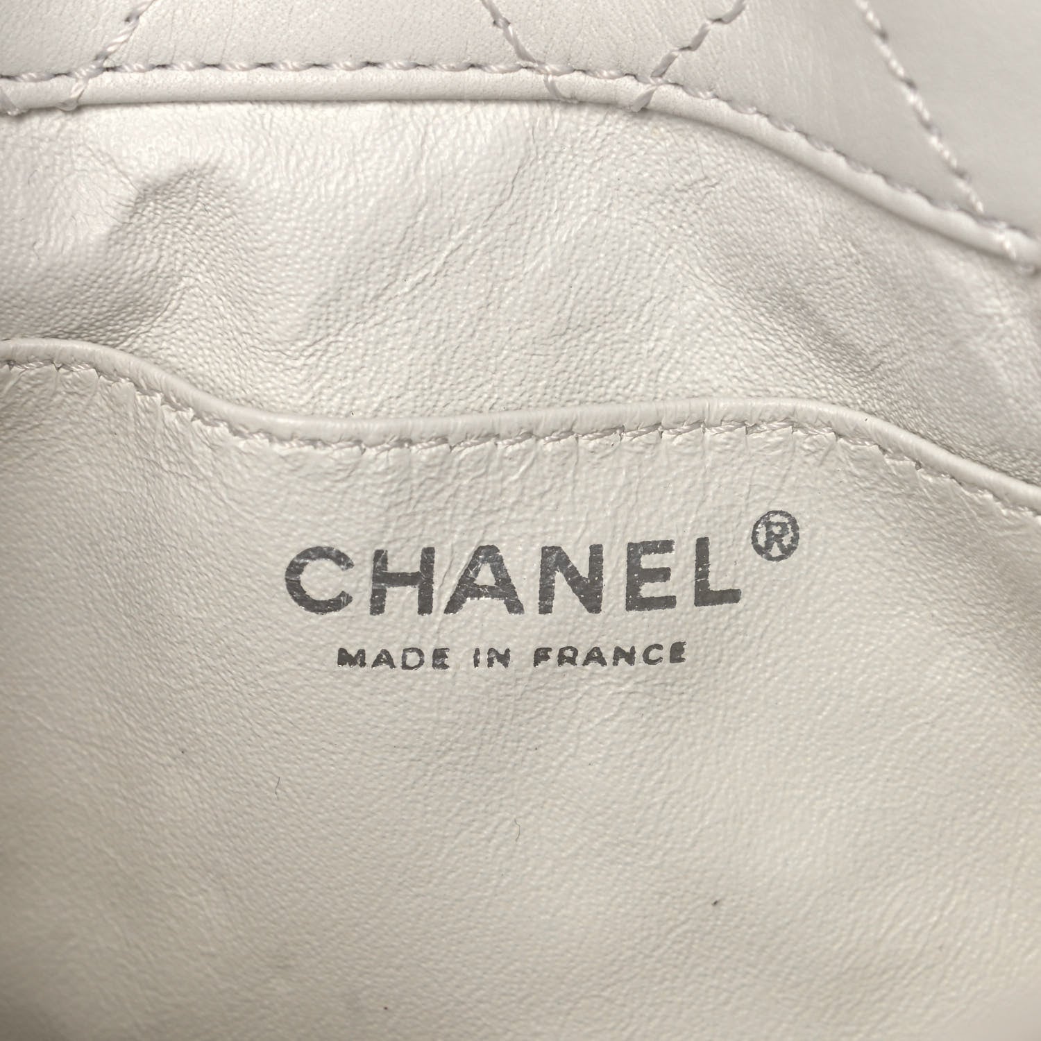 Chanel Lambskin Quilted Vertical Tote Black White 6 of 12