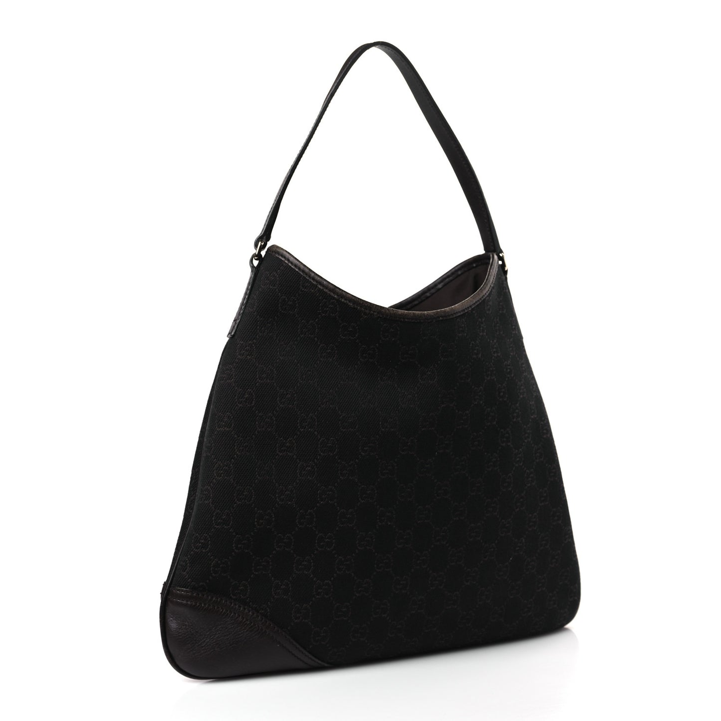 Monogram Medium New Britt Hobo Dark Brown
