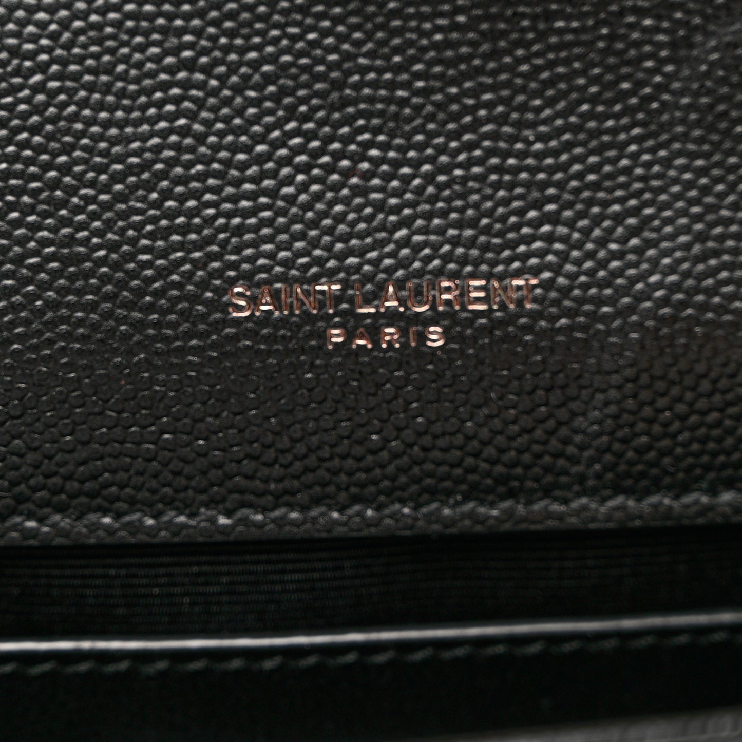 Grain De Poudre Small Monogram Kate Satchel Black