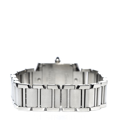 Cartier Stainless Steel 20mm Tank Francaise Quartz Watch 4 of 7
