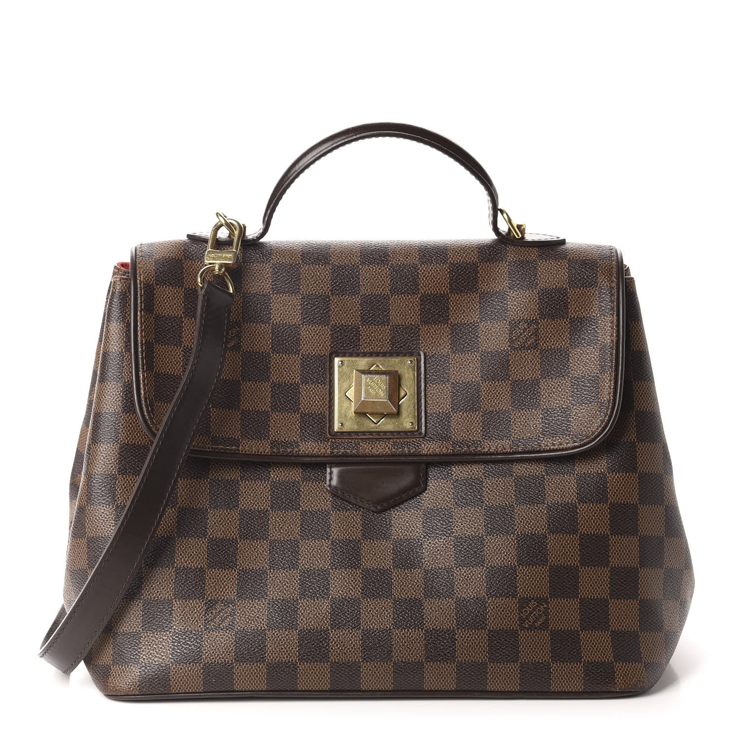 Louis Vuitton Damier Ebene Bergamo MM 1 of 15