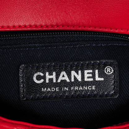 Chanel Lambskin Quilted Small Flap Red 7 of 8