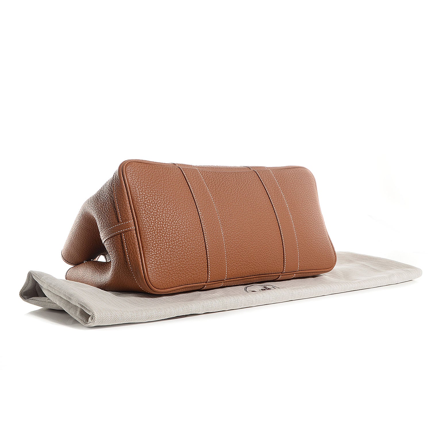 Hermes Vache Fjord Garden Party Tote 36 MM Gold 6 of 12