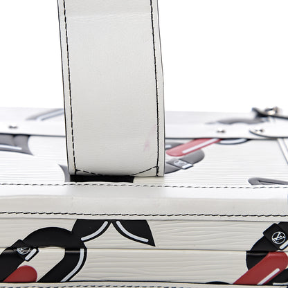 Louis Vuitton Epi Petite Malle White 9 of 10