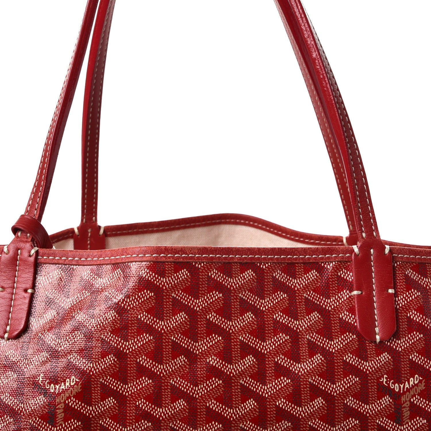 Goyard Goyardine Saint Louis GM Red 17 of 22
