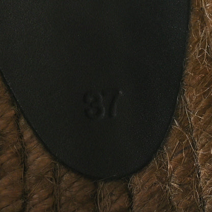 Saint Laurent Canvas Pink Panther Espadrilles 37 Black Multicolor 7 of 11