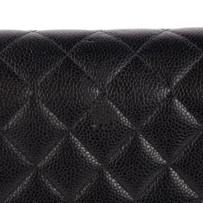 Chanel Caviar Quilted Medium Double Flap Black 11 of 11