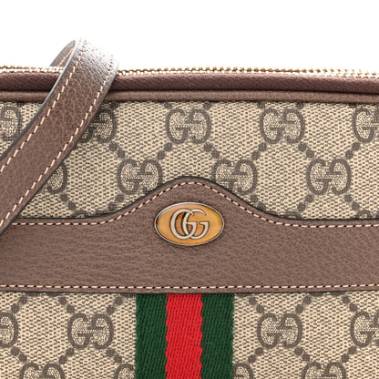 Gucci GG Supreme Monogram Web Mini Ophidia GG Bag Brown 7 of 10